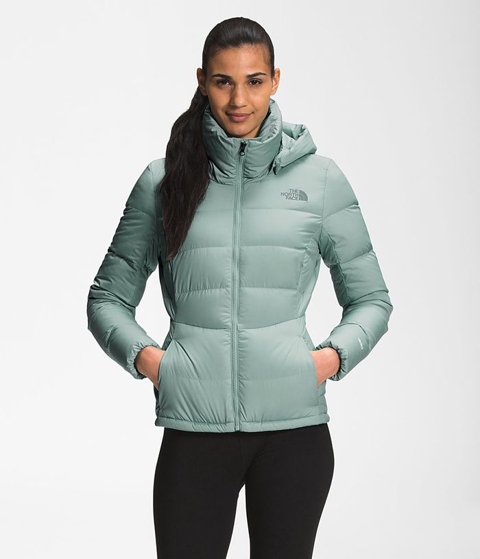 Plumifero The North Face Mujer Metropolis - Colombia KWUBZX907 - Verde